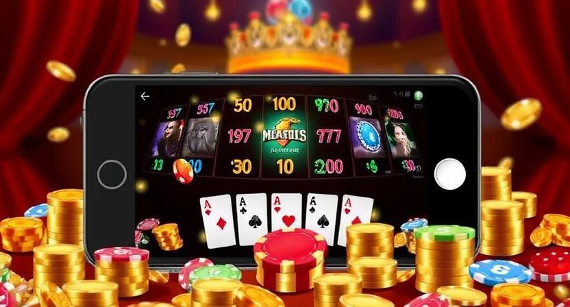0777BET mobile casino app interface