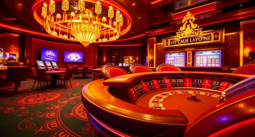 Player account and game selection on 0777BET